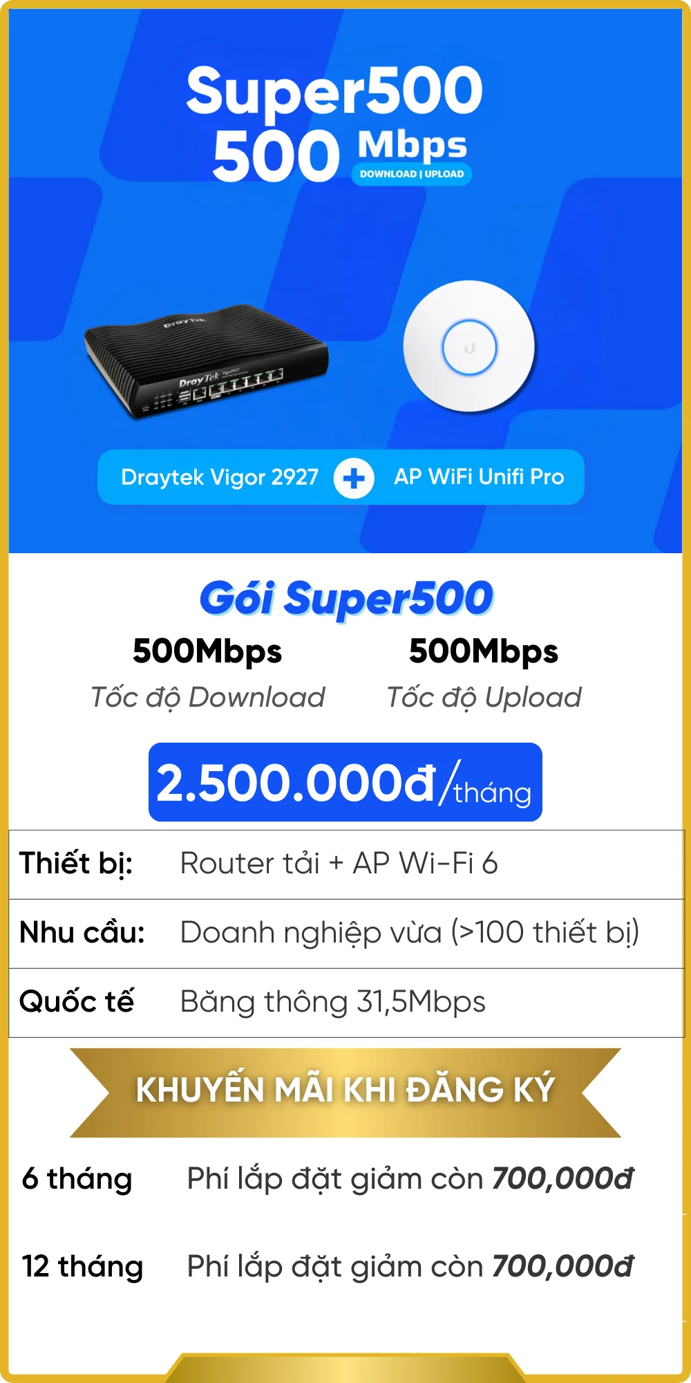 Gói Super500 FPT