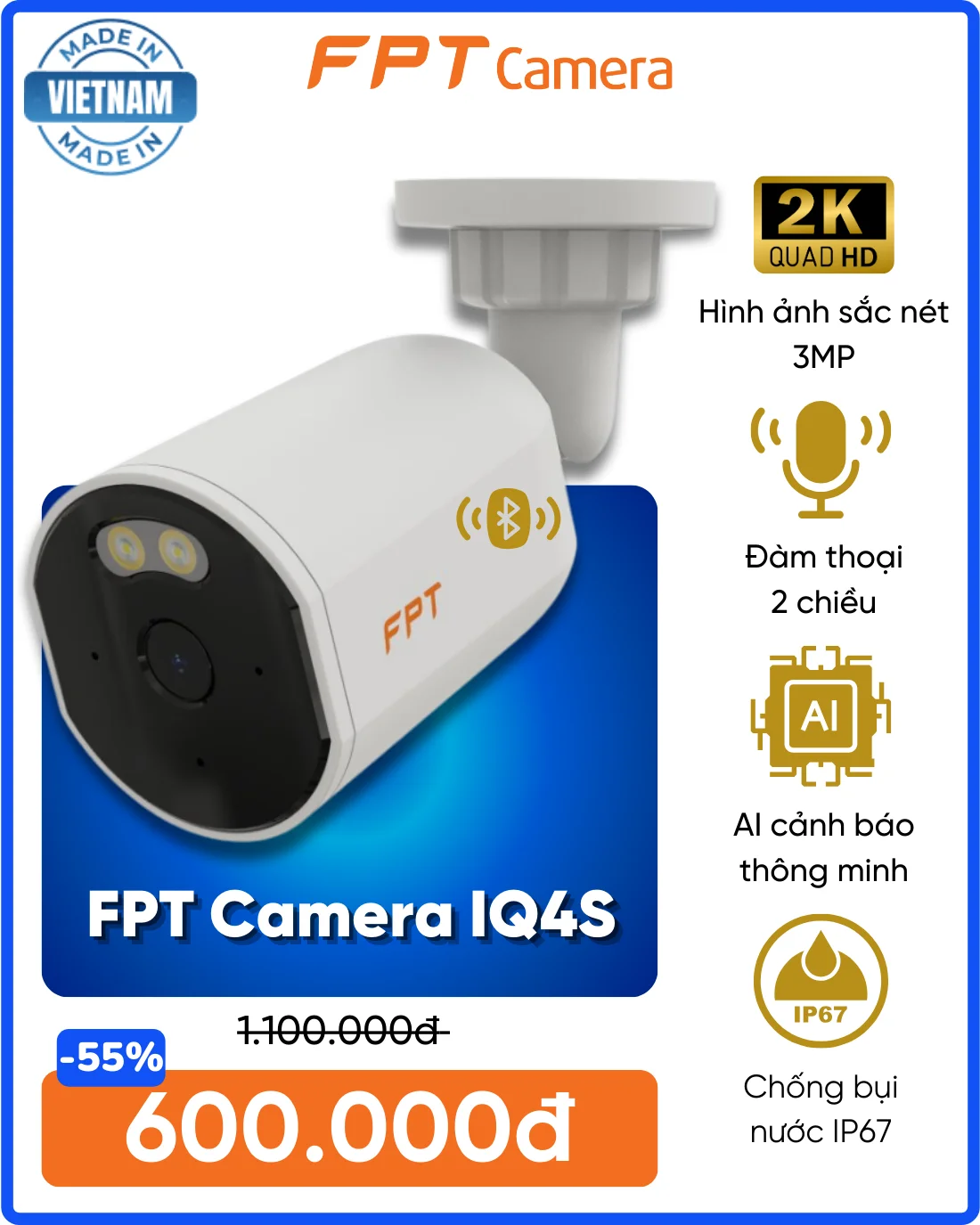 Camera IQ4s FPT