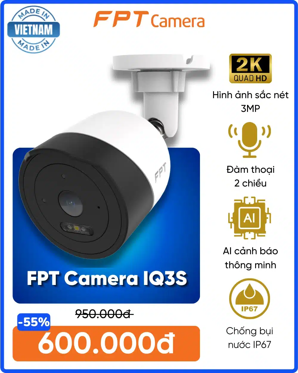 Camera IQ3S FPT