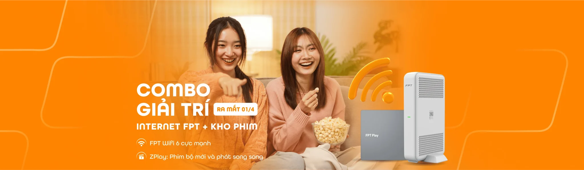 Combo giải trí của FPT