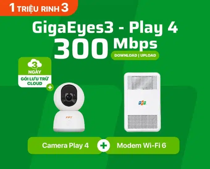 Gói Internet và Camera FPT