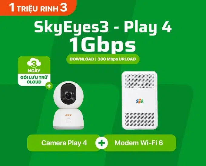Gói Internet và Camera FPT