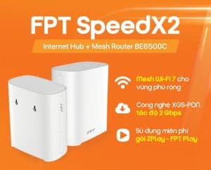 WiFi 7 FPT SpeedX2