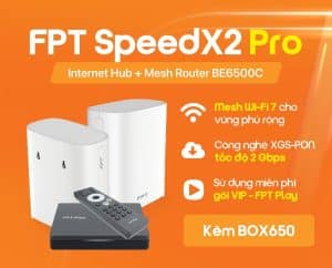 WiFi 7 FPT SpeedX2 Pro