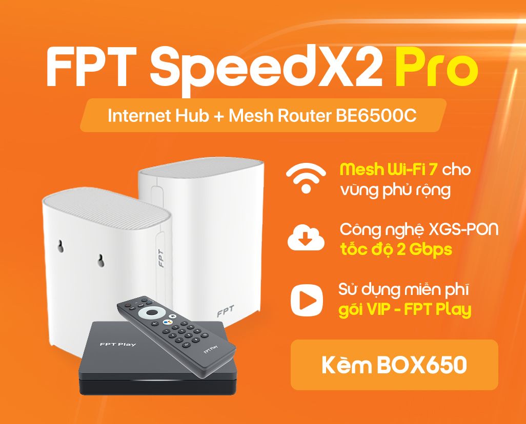 WiFi 7 FPT SpeedX2 Pro