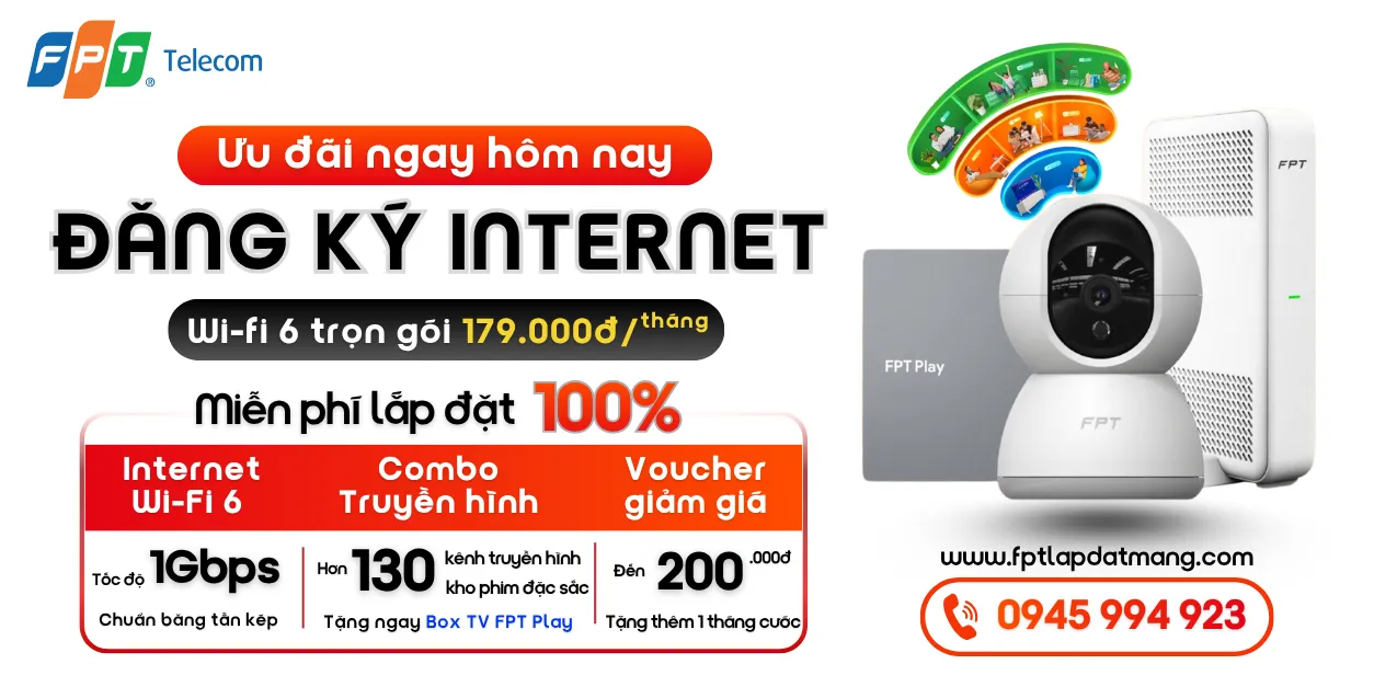 Khuyến mãi lắp đặt FPT