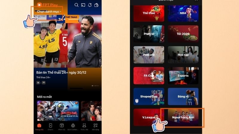 Lịch thi đấu Ngoại hạng Anh