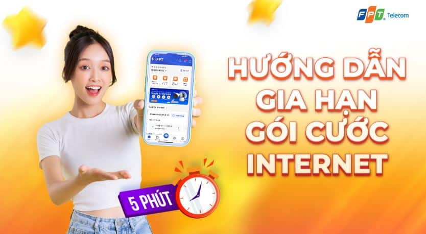 Gia hạn gói cước FPT